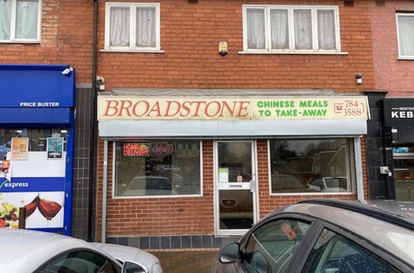 Leasehold Chinese Takeaway Located In Yardley