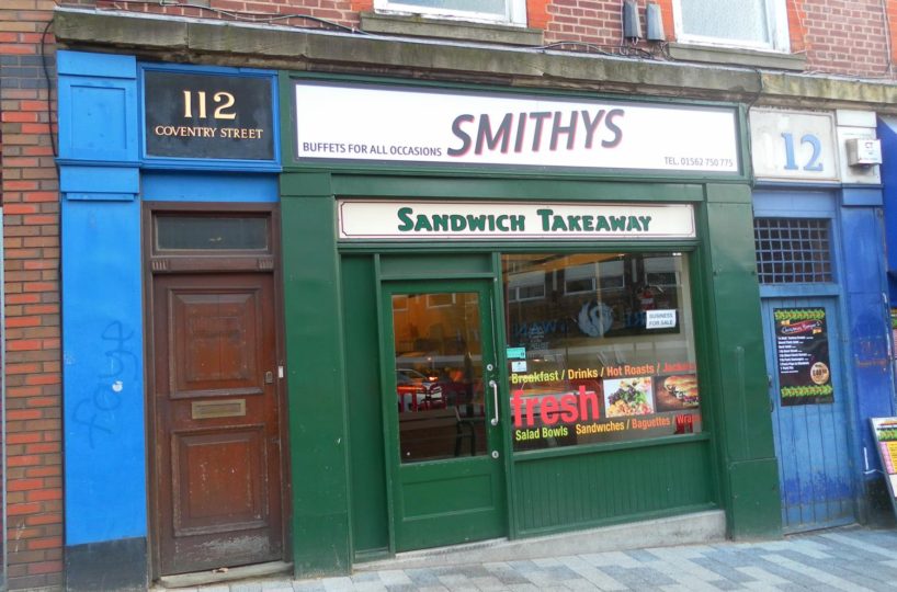 Leasehold Sandwich Bar Located In Kidderminster