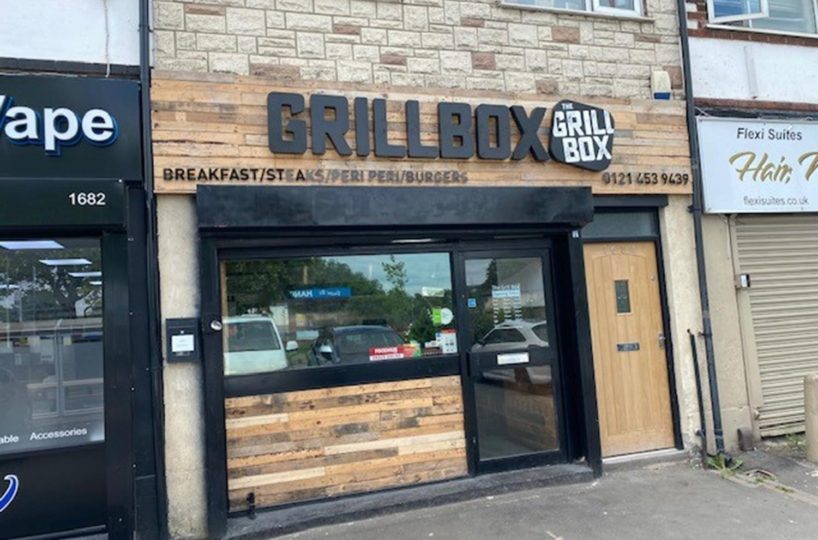 Leasehold Burger & Pizza Takeaway Located In Rednal