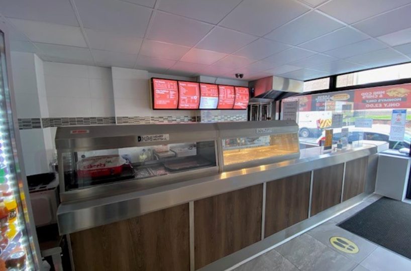 Leasehold Fish & Chip Takeaway Located In Stoke On Trent