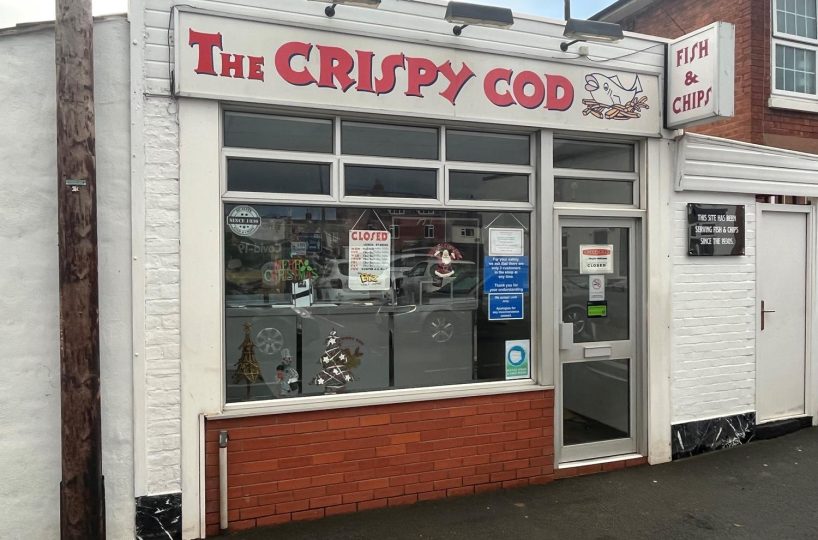 Leasehold Fish & Chip Takeaway Located In Worcester