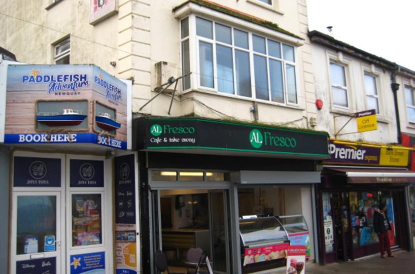 Freehold Ice Cream Parlour Located In Newquay