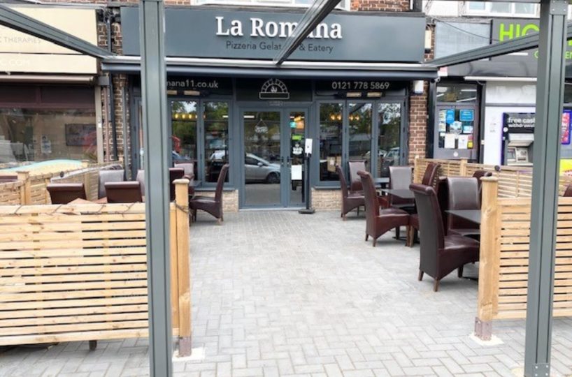 Leasehold Italian Restaurant Located In Hall Green