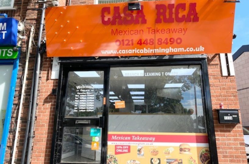 Leasehold Fast Food Takeaway Located In Kingstanding