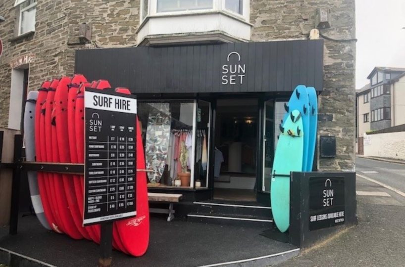 Freehold Independent Surf Clothing/Equipment & Hire Located In Newquay