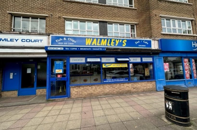 Leasehold Fish & Chip Takeaway Located In Sutton Coldfield