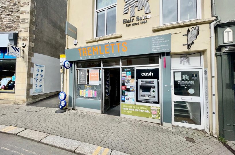 Leasehold Newsagents Located In Truro City Centre