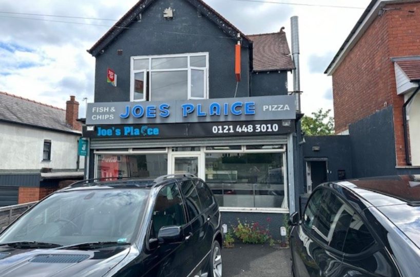 Leasehold Fish & Chip Takeaway Located In Halesowen