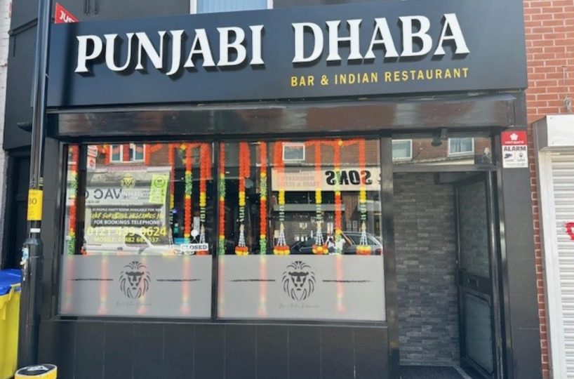 Leasehold Indian Restaurant Located In Stirchley