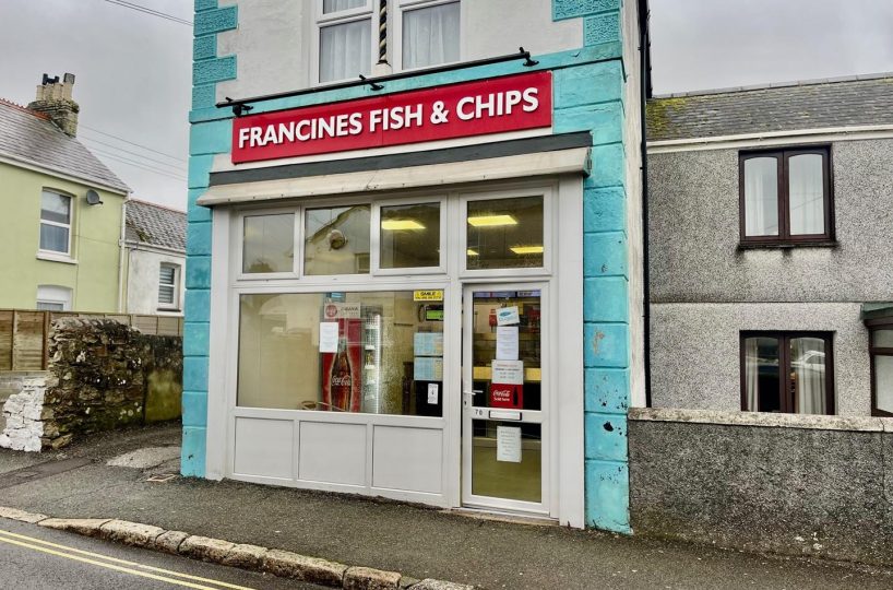 Leasehold Fish & Chip Shop Takeaway Located In St Austell